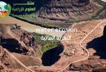التعرية المائية : مفهوم شامل اسباب وحلول